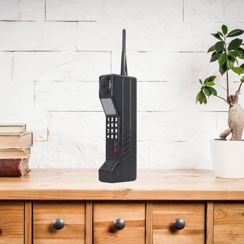 Décoration téléphone rétro modèle brique pour intérieur vintage
