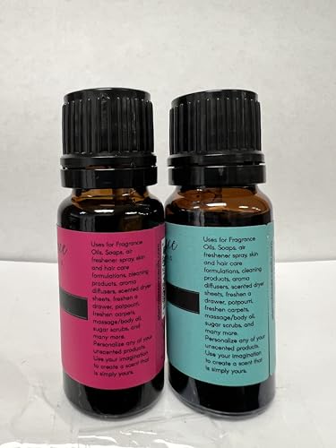 Image of Eternal Essence Oils 2 Pack 10ml Premium Fragrance Oil - Mermaid & Barrier Reef - for Candle, Soap Making, Aromatherapy, Diffusers, Home Care, & Humidifiers