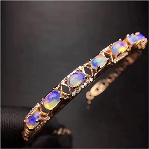 Bracelet d'opale argent 925 anti-ternissement : le bijou durable pour maman - 5