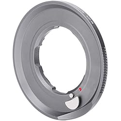 Lentes Leica M Anillo Adaptador de Lente Tbest, Anillo Adaptador de Metal 7Artisans MGFX para Lente Leica M para Cámara Fuji GFX Mount