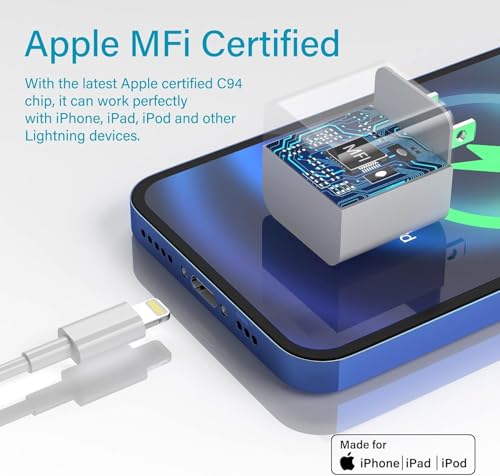 Cable Lightning a USB para Apple iPhone de 3m resistente para evitar roturas en los extremos 5