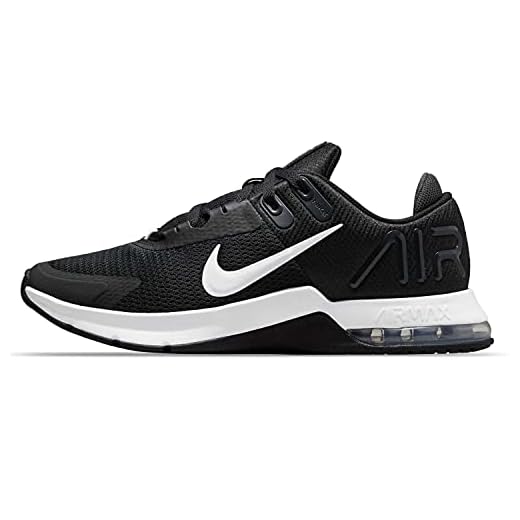 Nike Air MAX Alpha Trainer 4, Zapatillas Deportivas Hombre, Black White Antracita, 41 EU
