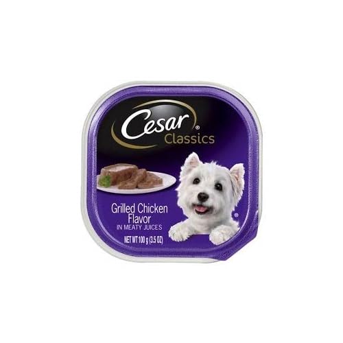 Cesar Canine Cuisine Grilled Chicken Flavor Wet Dog Food (Pack of 6)6