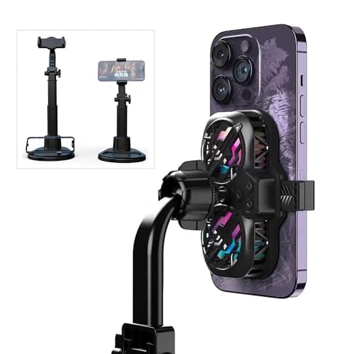LiuBaiWuQuStars Cell Phone Cooler, Dual-core, 7-10 inch adjustable stand