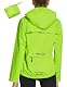 Regenjacke Damen Baleaf Fahrradjacke Wasserdicht und Atmungsaktiv