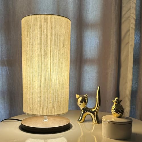 Abajur De Mesa Deli 29 Cm Luminária De Cabeceira Para Quarto