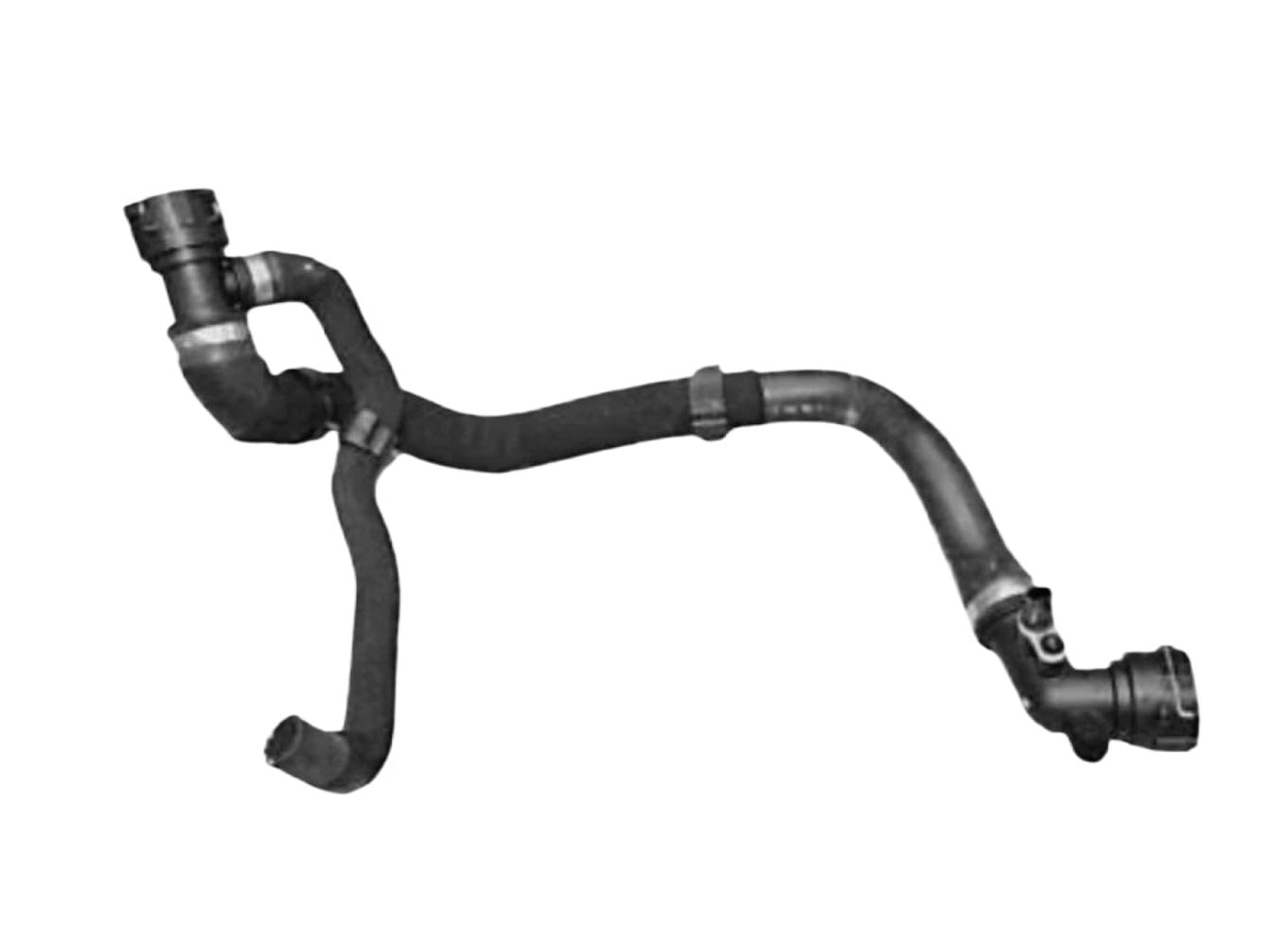 Filwy Onecolor Engine Radiator Coolant Hose 4K0122055bh Compatible With Audi A6 A7 2.0T 19-23