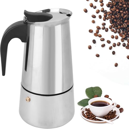 Cafetière mocha 600ml en acier inoxydable simple à nettoyer