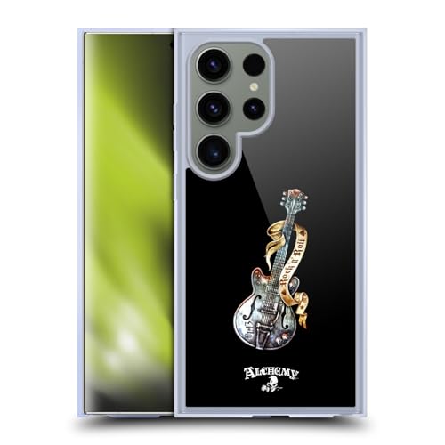 Coque Samsung S24 Ultra MagSafe gel anti-rayure motif guitare rock Alchemy Gothic Rock'it 56
