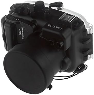 Meikon 40M Waterproof Underwater Camera Housing Case Bag for Panasonic GM1