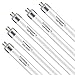 VIVOSUN 4FT 46IN 54W 6500K T5 HO Fluorescent Tubes Cool White Grow Light Bulbs Pack of 5