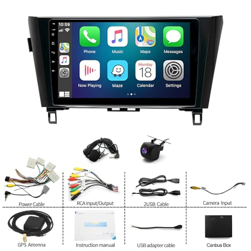 Radio para auto con pantalla táctil 10 pulgadas miniatura 7
