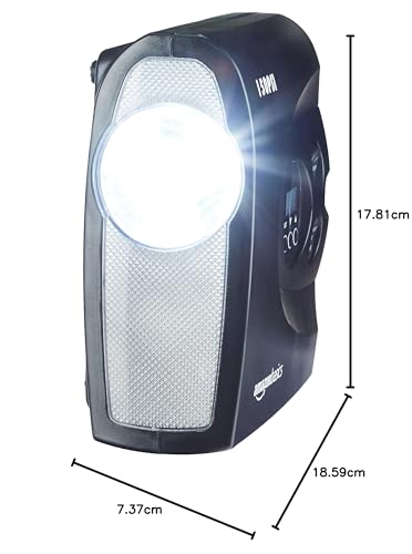 amazon basics Compact Portable 12V 150 PSI Digital Tyre Inflator with Carrying Case