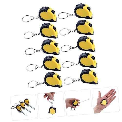 Cinta métrica mini retráctil 10 piezas jojofuny miniatura 3