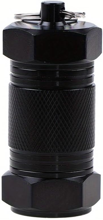 Waterproof Seal Tank Aluminum Capsule Container Drug Organizer Pocket Pill