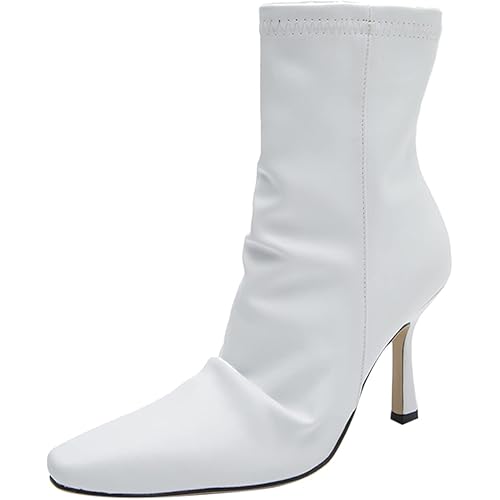 Tan Boots for Women Boots Ankle Pointed Boots Toe Boots Shoes Temperament Boots for Mens Boots with Zipper