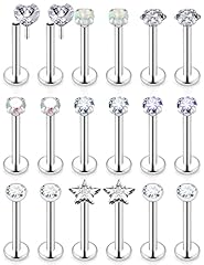 16G silver Tone-Bars 6mm