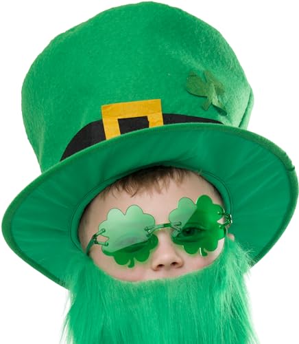 St. Patrick's Day Green Leprechaun Hat Costume Accessory