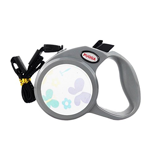 Peting Ceinture Animal domestique Leash rétractable Avec robuste corde en nylon Grip confortable de main pour Chien Chat