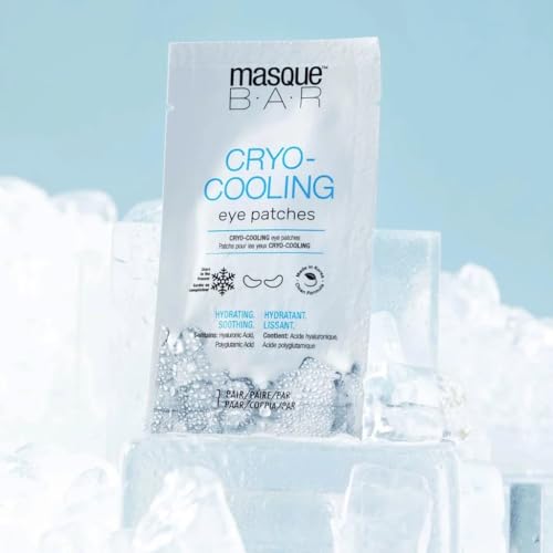 Patchs yeux cryo-cooling masque BAR à l'acide hyaluronique hydratation intense