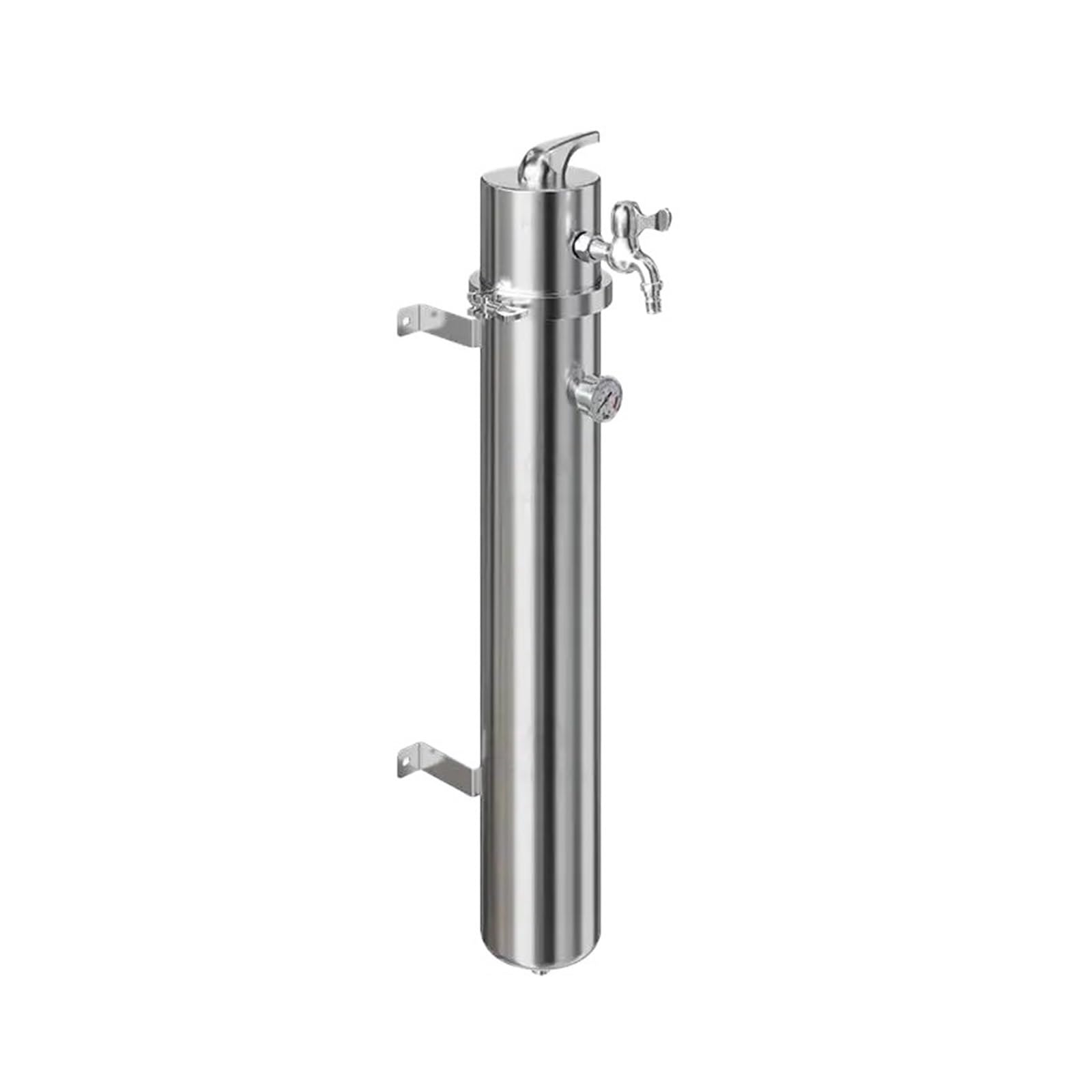 Purificateur d'eau en acier inoxydable, filtre grande capacité, machine d'ultrafiltration(4000L)