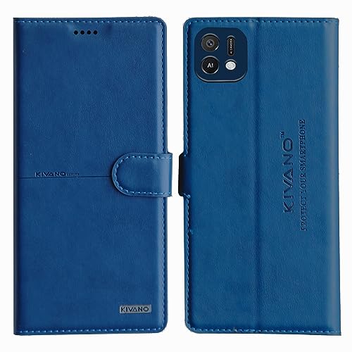 Image of Compatible with Oppo A16e / Oppo A16K Flip Cover | Leather Finish | Inside Pockets & Inbuilt Stand | Shockproof Wallet Style Magnetic Closure Back Cover Case