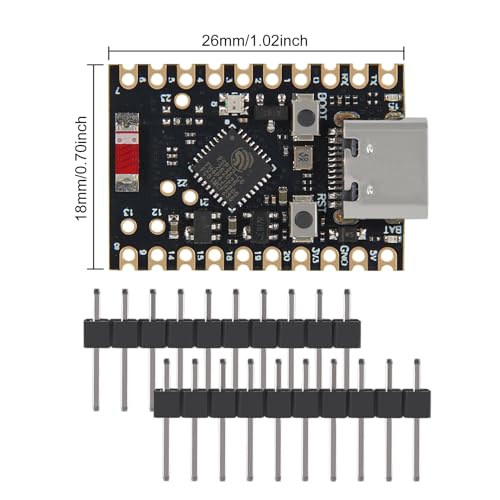 Image of 5pcs ESP32-C6 Development Board Microcontroller Programming Learning Controller Core Board ESP32-C6FH4 4MB Flash WiFi Bluetooth Module ESP32 C6 Super mini for Arduino