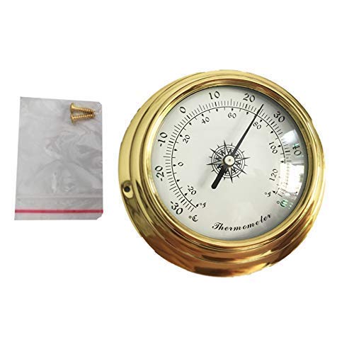 4 Inches 4 PCS/Set 9193 Thermometer Hygrometer Barometer