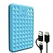 ModusTech Tragbare externe Festplatte, 1 TB, USB 3.0/Typ-C, schlanke High-Speed-HDD für Backup, Speicher, Gaming, kompatibel mit PC, Mac, Laptop, PS4, Xbox, Windows, MacBook, Smart TV (Blau, 1 TB)
