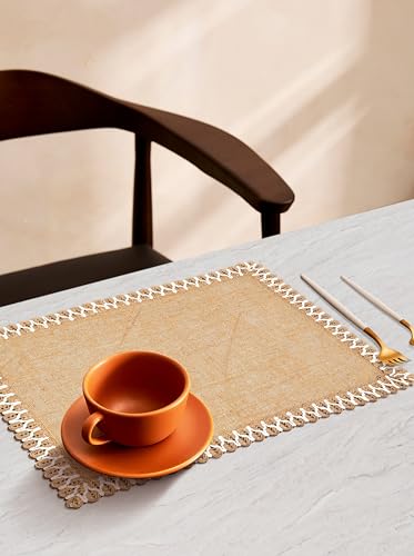 Hausattirejuteburlapplacemat14x14inchesnaturallacedesignedgestablematsforbartableweddingindooroutdoorrusticfarmhousekitchencoffeedinnertabledecormatssetof4 Urban Country Home Decor Hausattire jute burlap placemat 14×14 inches natural lace design edges table mats for bar table wedding indoor outdoor rustic farmhouse kitchen coffee dinner table decor mats set of 4 urban country home decor