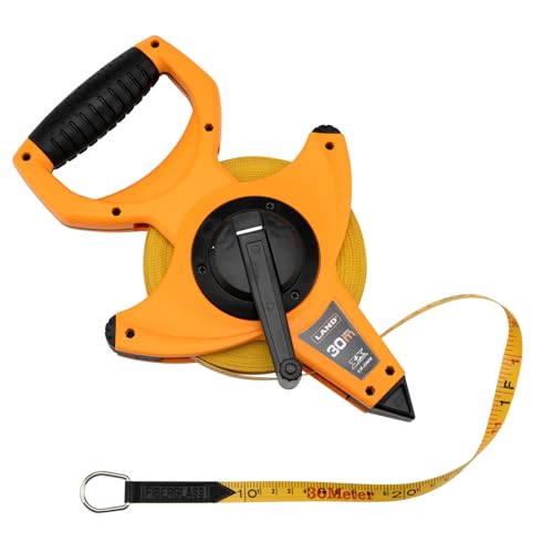 LAND 100FT Fiberglass Tape Measure