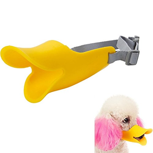 Futaba Duck Shape Anti Bite Muzzle and Mask (Yellow-Small) (B01FMVVDNE) Amazon Price History, Amazon Price Tracker