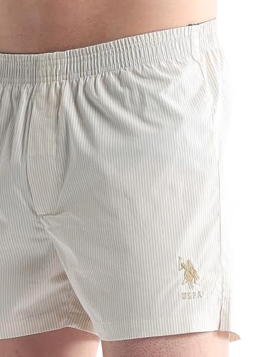 Image of U.S. Polo ASSN. Mens EX004 Cotton Striper Essential True Inner Boxer -Pack of 1