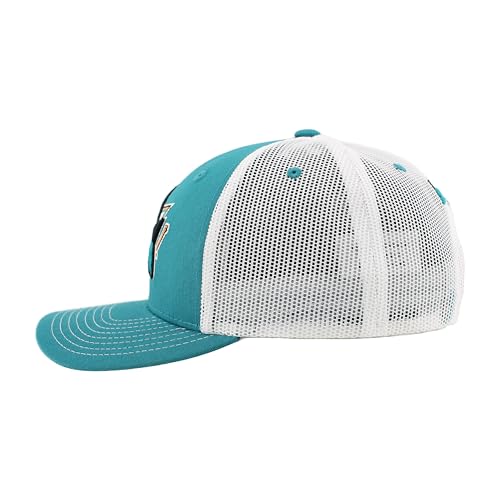 Image of ZHATS NHL Unisex-Adult NHL Officially Licensed Adjustable Snapback Hat Dakota Icon Team Color