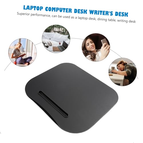 Bureau portable SHINEOFI pour ordinateur et support de cahier compact - 8