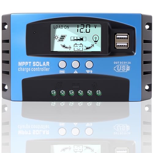 Yoving Régulateur de Charge Solaire MPPT 100A
