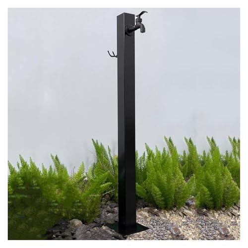 ガーデン水栓柱、垂直ガーデン 立水栓、 蛇口付き屋外用水柱 - 庭園・公園向け(Blue)