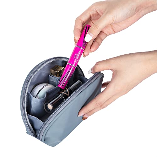 Hekyip Mezzaluna cosmetica borsa di bellezza per