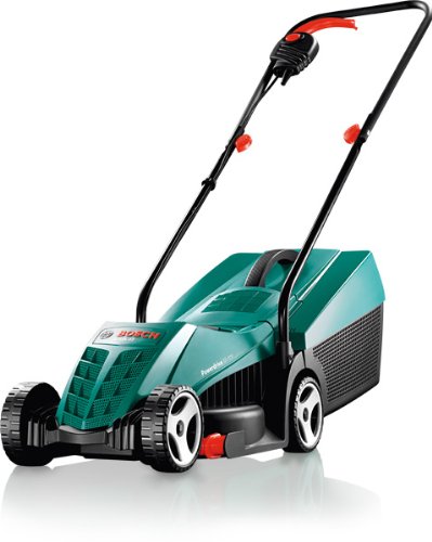 Bosch Rasenmäher Rotak 32 (1200 W, Grasfangbox 31 l, Schnittbreite: 32 cm, Schnitthöhe: 20-60 mm, im Karton)