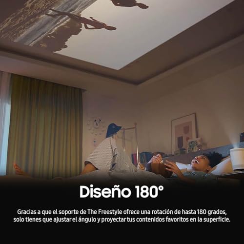 Samsung The Freestyle 2. Generation - 76,2 cm bis 254 cm - LCoS - HDMI, Bluetooth, Wi-Fi - wei&szlig;