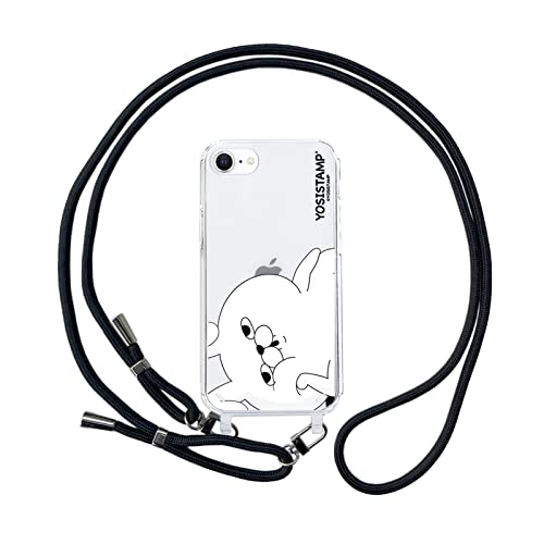 yQ]сz STRAP MOBILE CASE iPhoneP[X Xgbvt YOSISTAMP bV[X^v yiPhone7 iPhone8 iPhoneSE(2/3)z LINEX^v X}zP[X NAP[X n[h