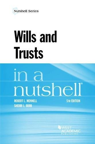 Buy Wills and Trusts in a Nutshell (Nutshell Series) — BookShops.in