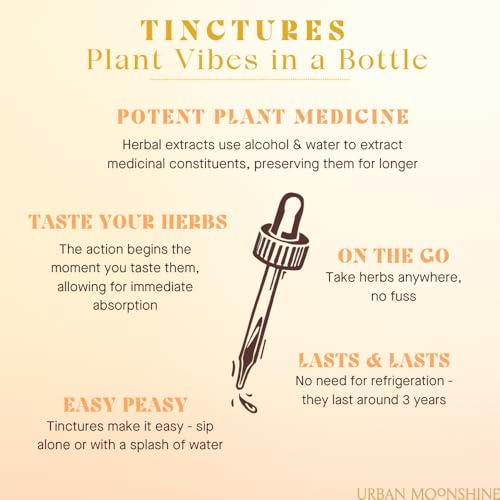 Urban Moonshine Citrus Digestive Bitters - Debloat - Gut Health - Appetite Regulation - Digestive Support - Certified Organic - Dandelion Root - Burdock Root - Citrus - 2 Fl Oz - Image 6