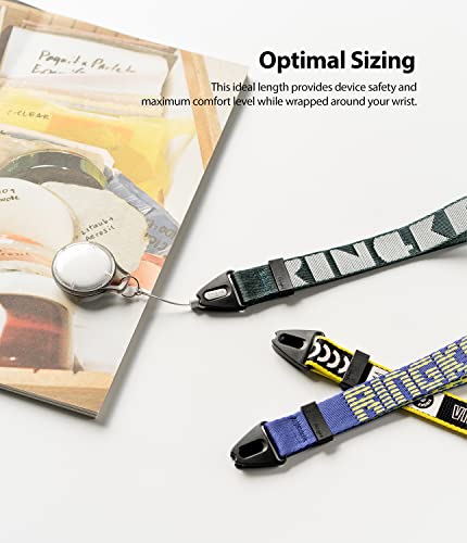 Image of Ringke Hand Strap [Anti Theft & Drop] Multipurpose Adjustable Wrist Lanyard with Easy Release Buckle for iPhone /Galaxy /Pixel Phone Cases, Cameras, etc