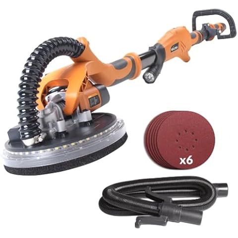 Evolution Power Tools R225DWS Telescopic Sander with LED Cover
