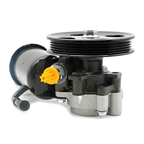 Chefull Power Steering Pump Assembly with Pulley and Reservoir Compatible with 1995-2004 Toyota Tacoma V6 3.4L 1995-1998 Toyota T100 V6 3.4L 1996-2002 Toyota 4Runner V6 3.4L with OE Replace # 21-5229