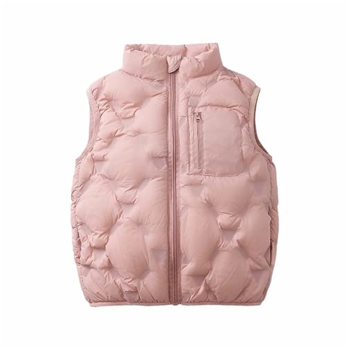 Girls Winter Zipper Puffer Vest Kids Lightweight Sleeveless Outwear Quilted Jacket