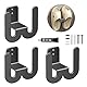 Hpamba Wandmontage Schuhhalter Wand Zum Aufhängen Schuhhalter Wand Schuhregal Multifunktionales Wandmontage Aus Türschuhaufhänge Für Eingangstür Badezimmer Schuh-Aufhänger Flur, Einfachheit, 3 Stück