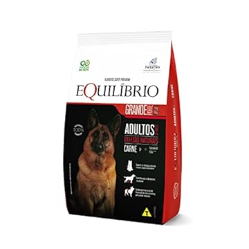 RAÇÃO CÃES EQUILIBRIO RAÇAS GRANDES ADULTO CARNE 12KG