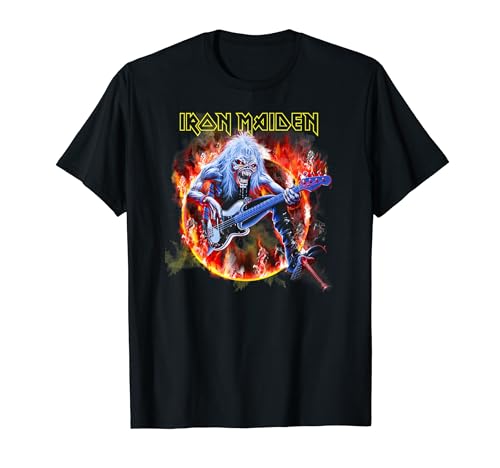 Iron Maiden - Fear Live Flames Maglietta